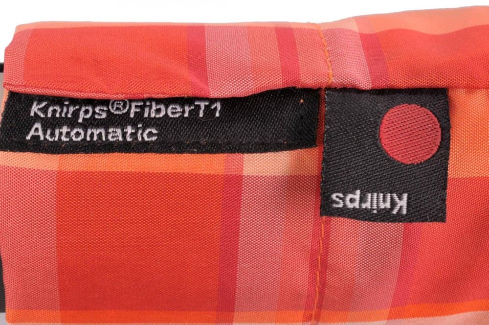 Luxusní deštník Mini Fiber TI Automatic  89874604 červeno-oranžový II. jakost - náhled 2