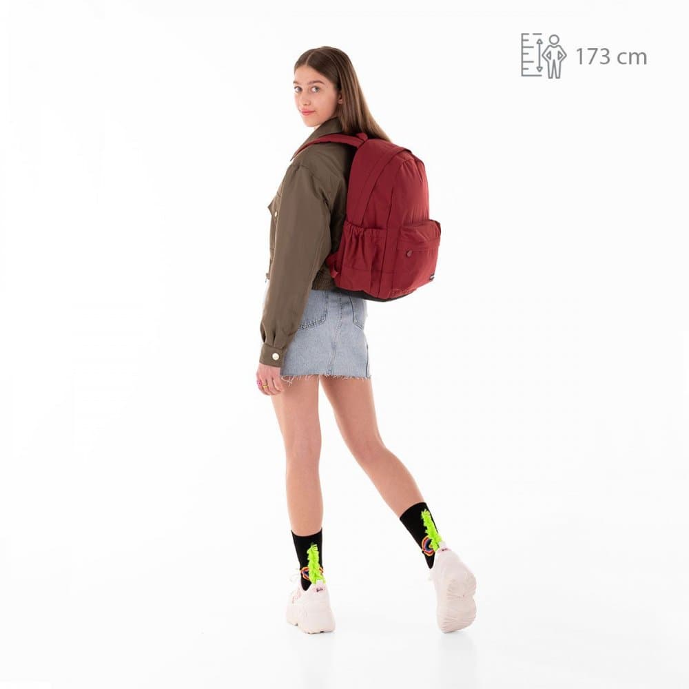 Batoh FRAN 22046 G tmavě červený - náhled 3