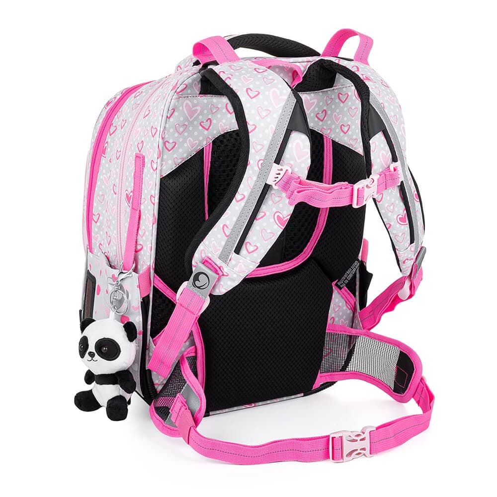 Bagmaster Dívčí školní batoh PANDA BETA 22 B - náhled 5