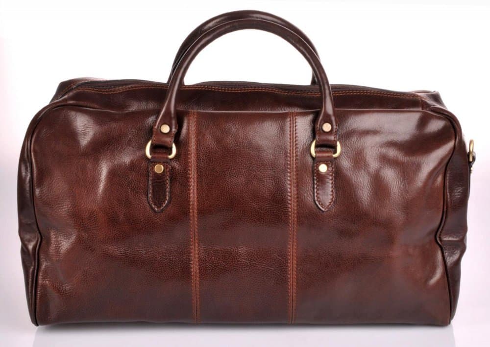 Giglio leather Pánská kožená cestovní taška 0788 tmavě hnědá - náhled 3