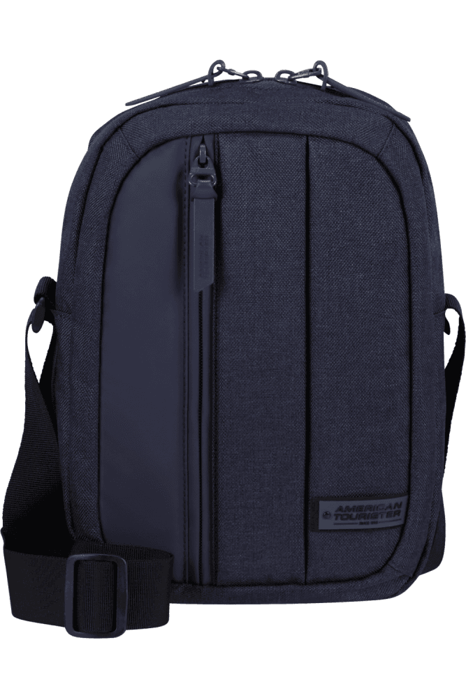 Pánská menší taška přes rameno tmavě modrá STREETHERO CROSS-OVER NAVY MELANGE 147032-7757 - náhled 2