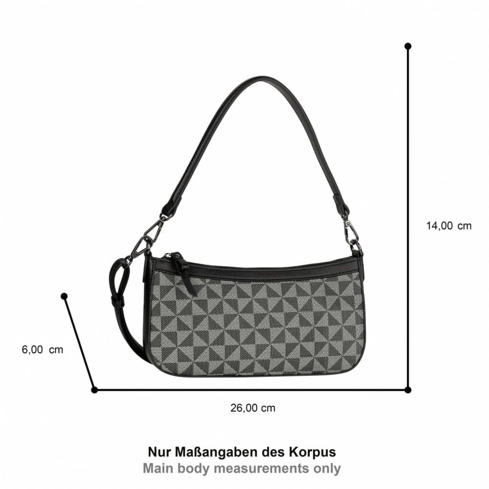 Malá kabelka Gabor Meria 12240 černá - náhled 4
