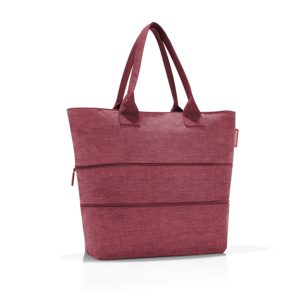 Nákupní kabelka se zipem Reisenthel Shopper E1 twist maroon RJ3104 - náhled 2