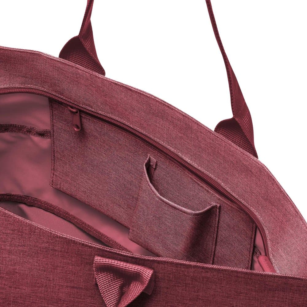 Nákupní kabelka se zipem Reisenthel Shopper E1 twist maroon RJ3104 - náhled 3