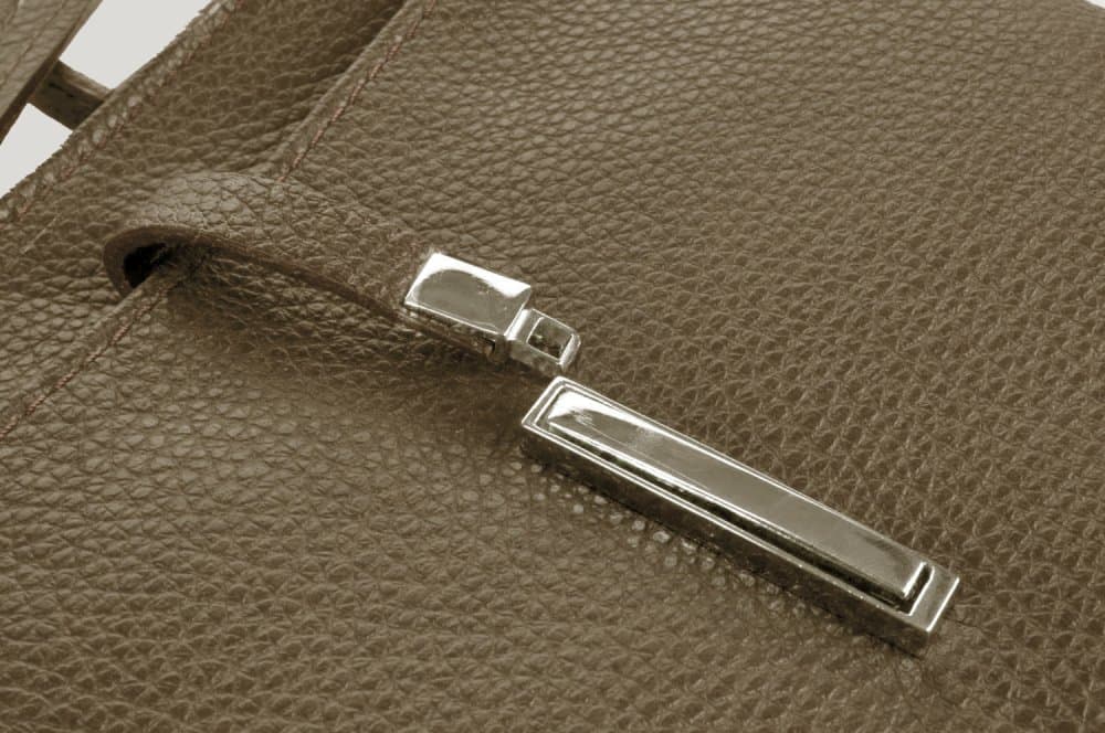 Maxfly Dámská kožená crossbody kabelka 5085 zelená - olivová - náhled 2