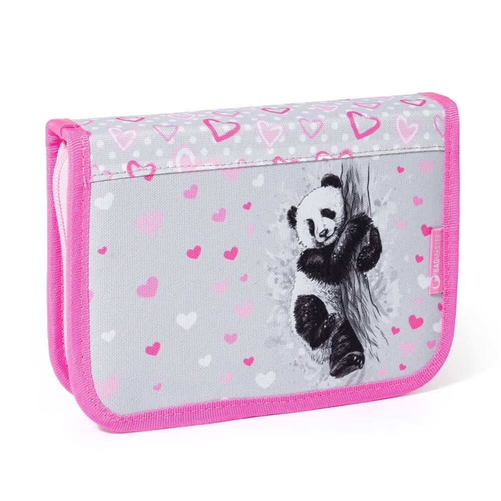 Malý školní set pro prvňáčky - PANDA BETA 22 B (batoh + penál + sáček na TV) - náhled 3