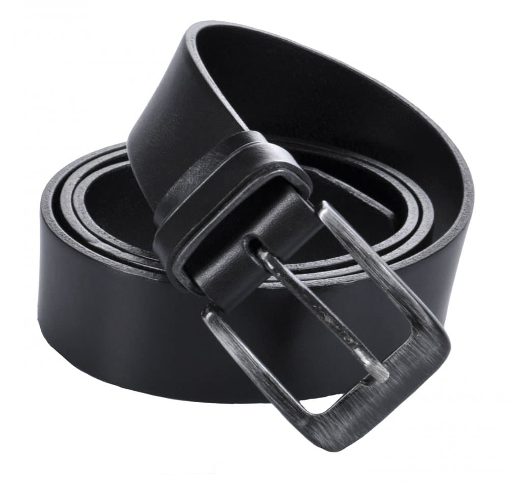 Penny Belts Pánský kožený opasek 2-PR1-60 černý 100 cm - náhled 4