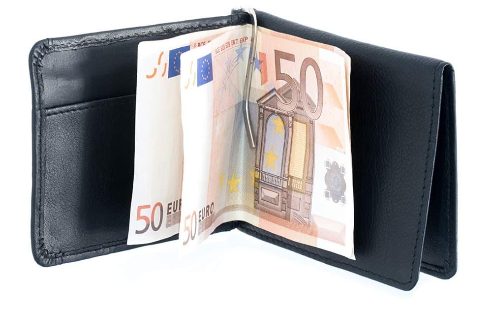 Pánská peněženka dolarovka kožená 2952 černá