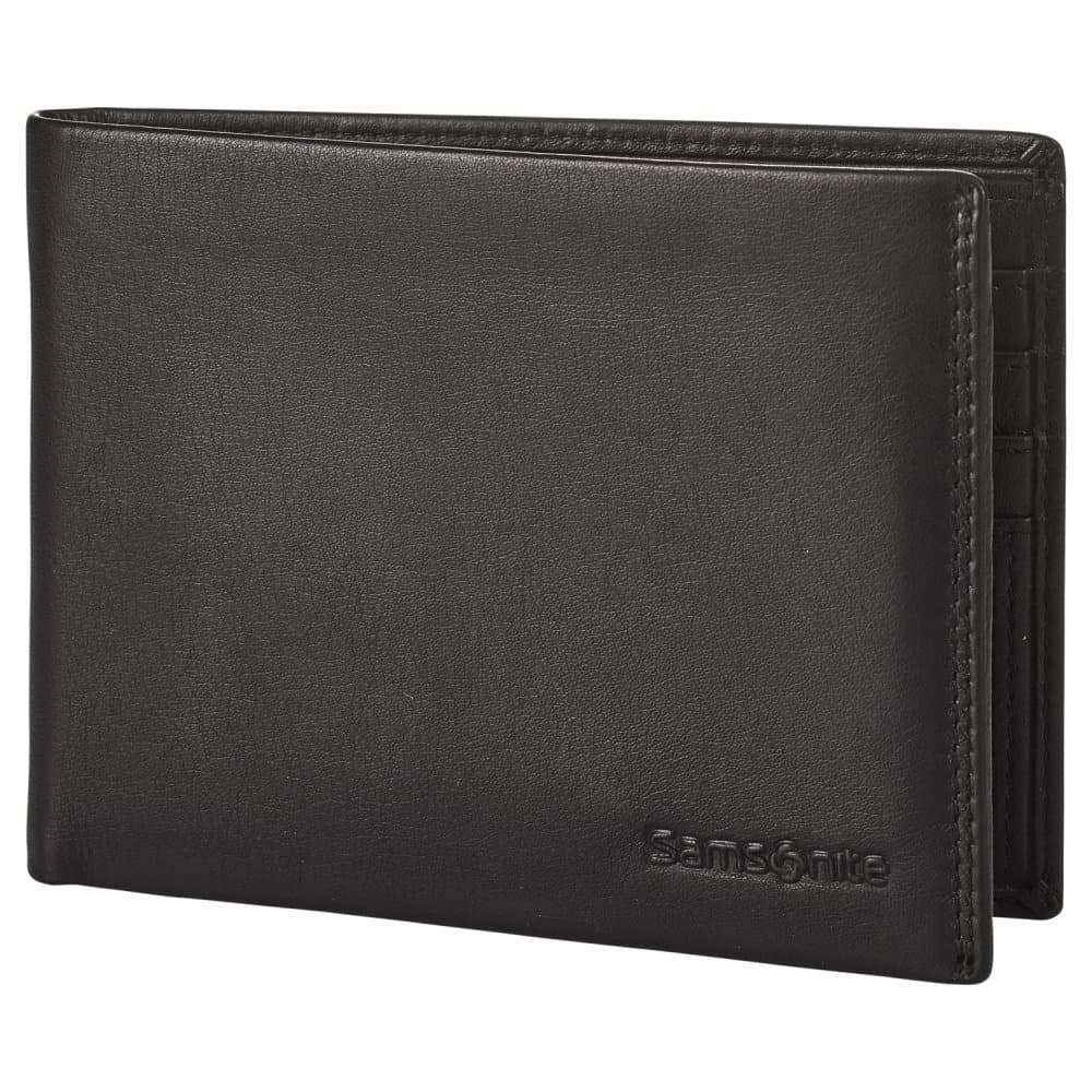 Samsonite kožená peněženka bez kapsy na drobné ATTACK 2 SLG  123997-1041 černá - náhled 1