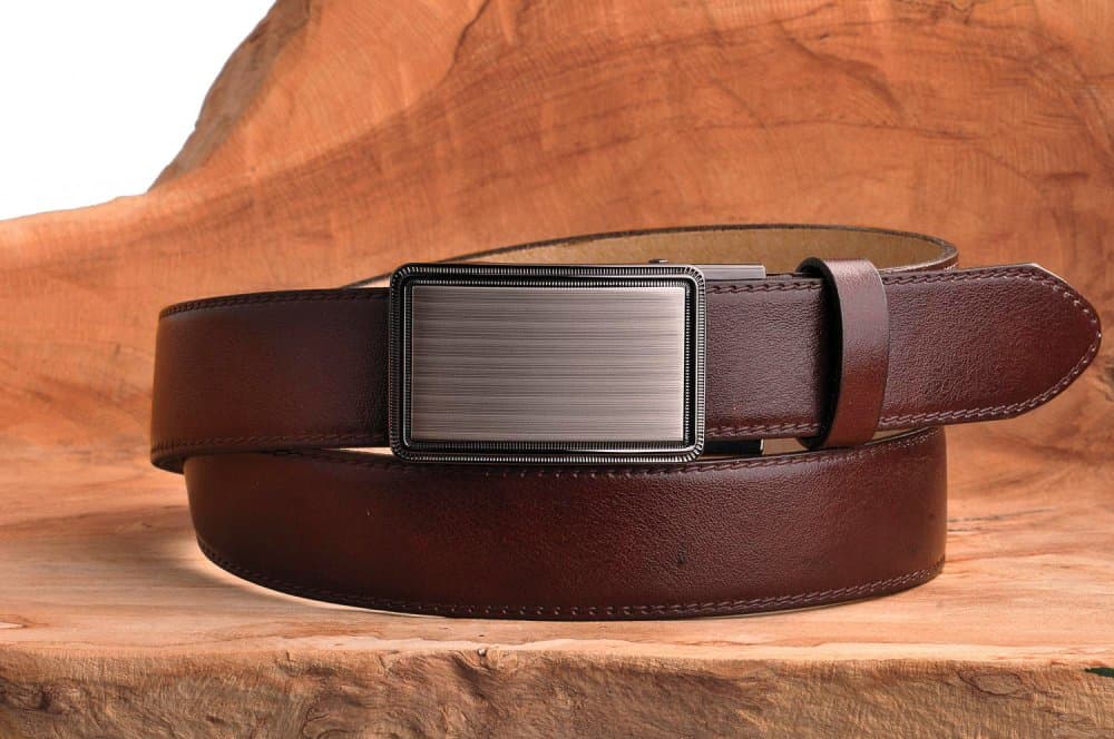 Pánský kožený opasek s automatickou přezkou Penny Belts 35-020-A2-506 100 cm - náhled 5