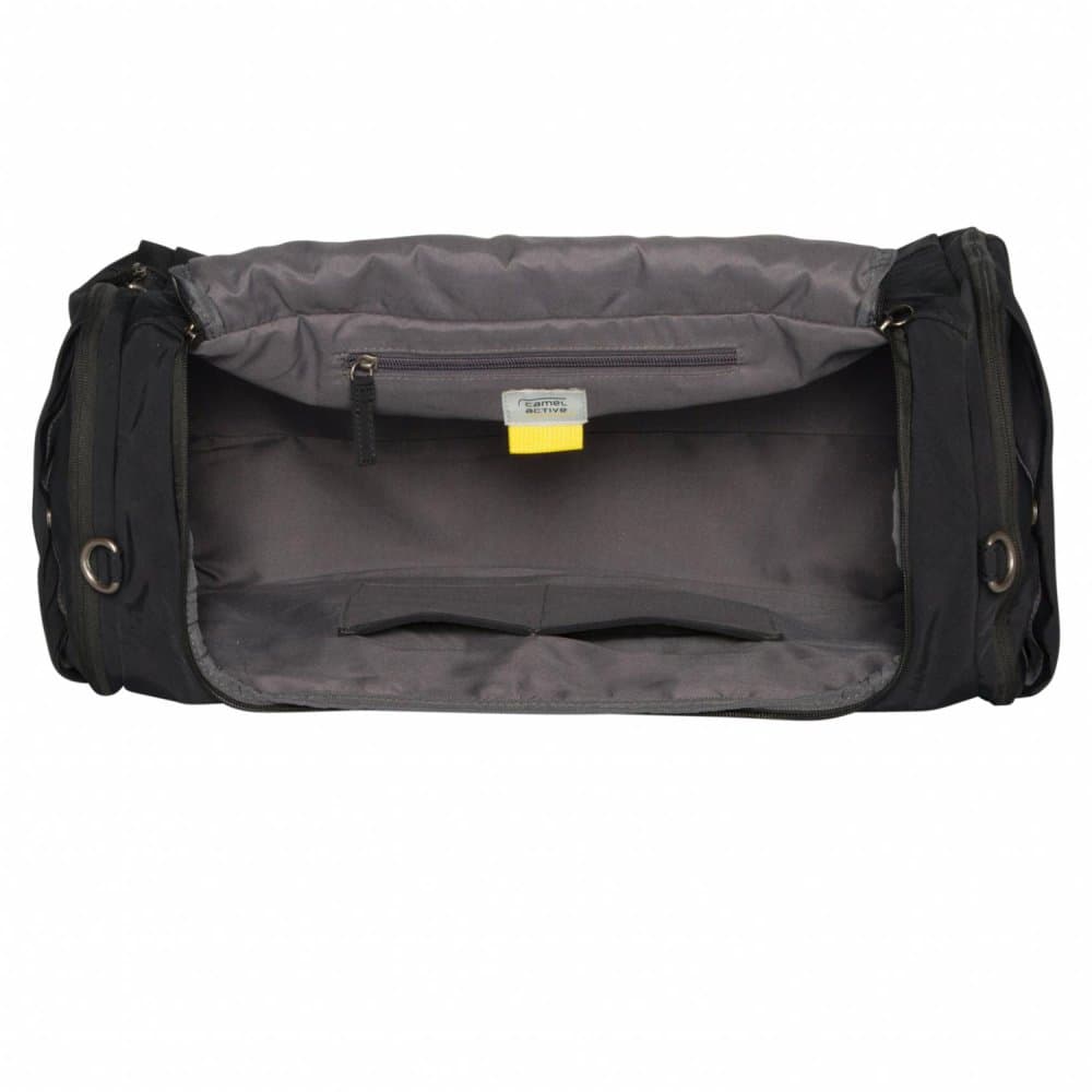 Camel Active CITY WEEKEND BAG menší cestovní taška 361-101-60 černá poslední kus - náhled 3