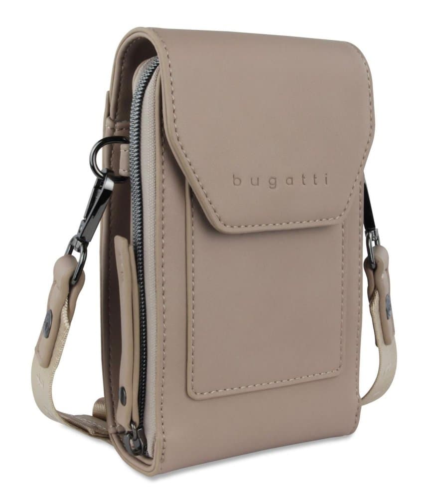 Bugatti Almata Mobile Purse Bag – elegantní dámská crossbody taška na smartphone 49665354 béžová - náhled 1