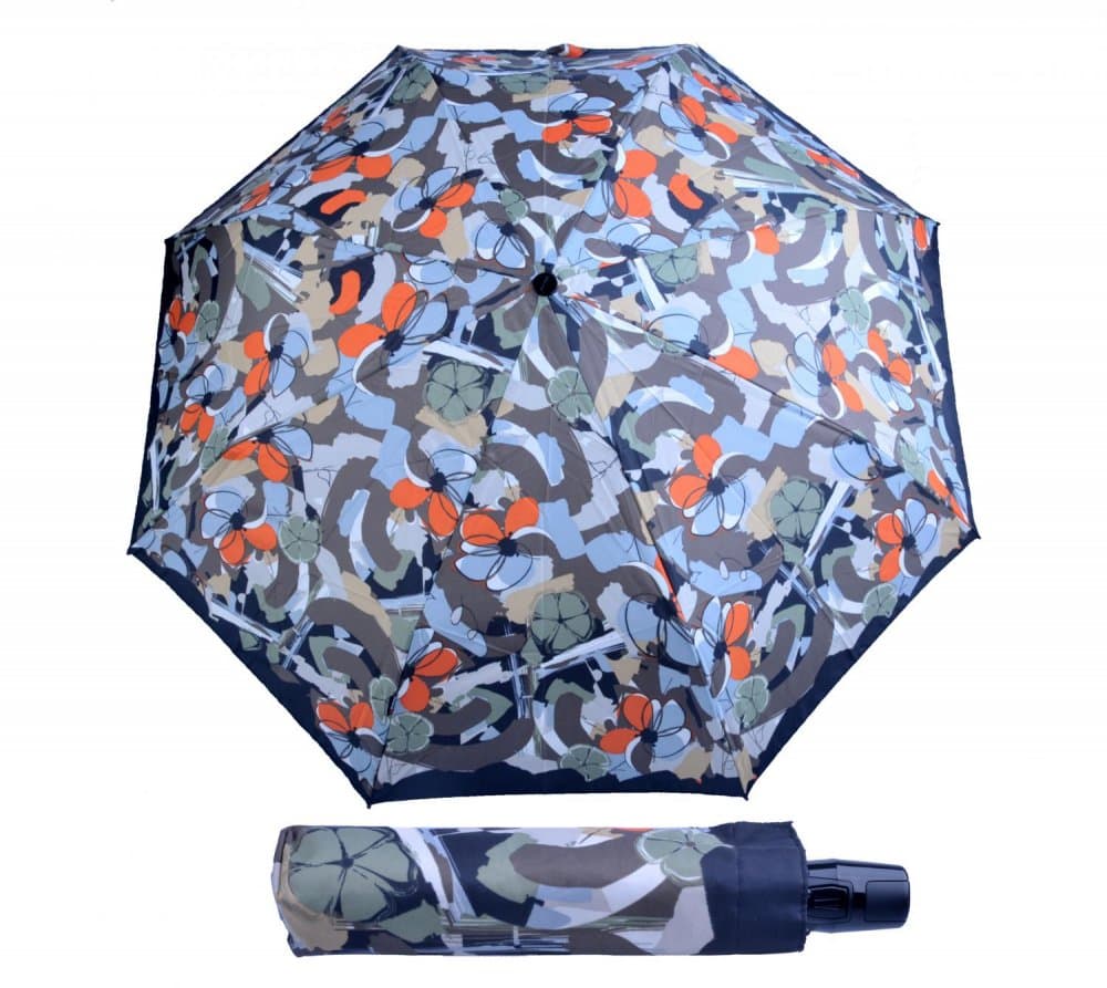 Plně automatický skládací deštník T2 Duomatic Spring time Grey 898786584