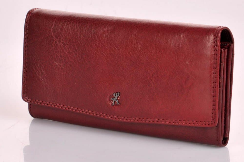 Dámská kožená peněženka 4466 KOMODO BORDEAUX - náhled 2