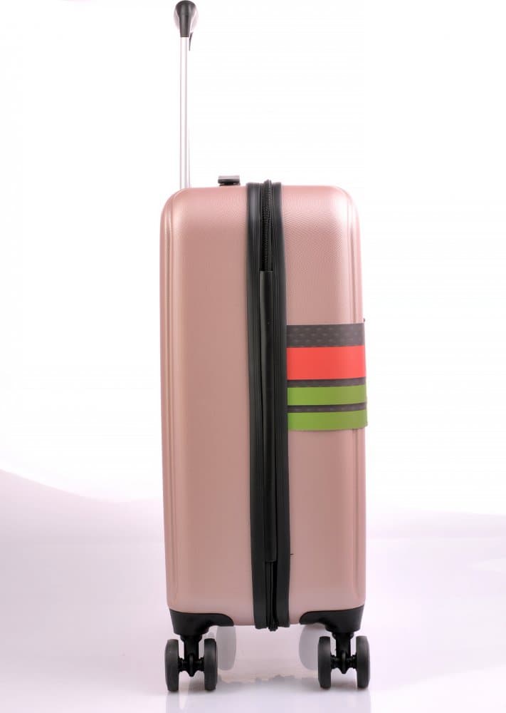 Malý cestovní kabinový kufr 10473-5700 růžový - náhled 4