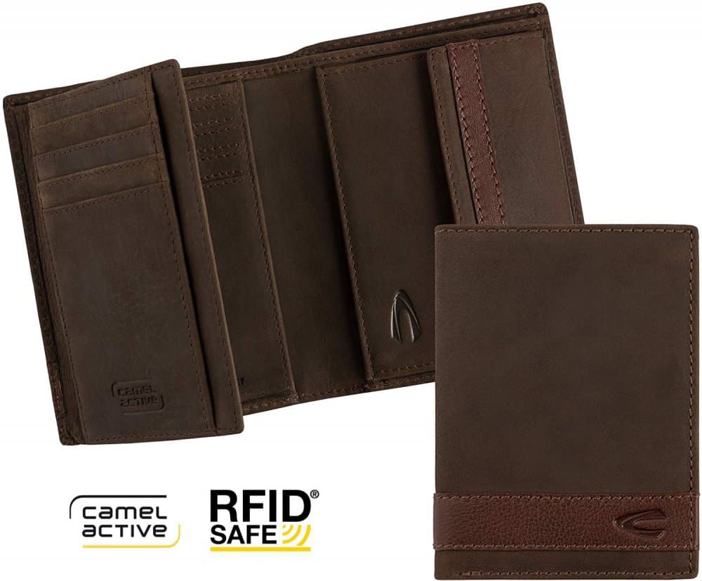 Pánská kožená peněženka Camel Active 274-705-29 hnědá RFID save - náhled 4