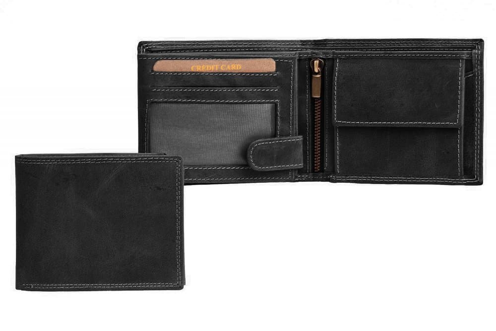 Peněženka Neus HTW-103 černá RFID