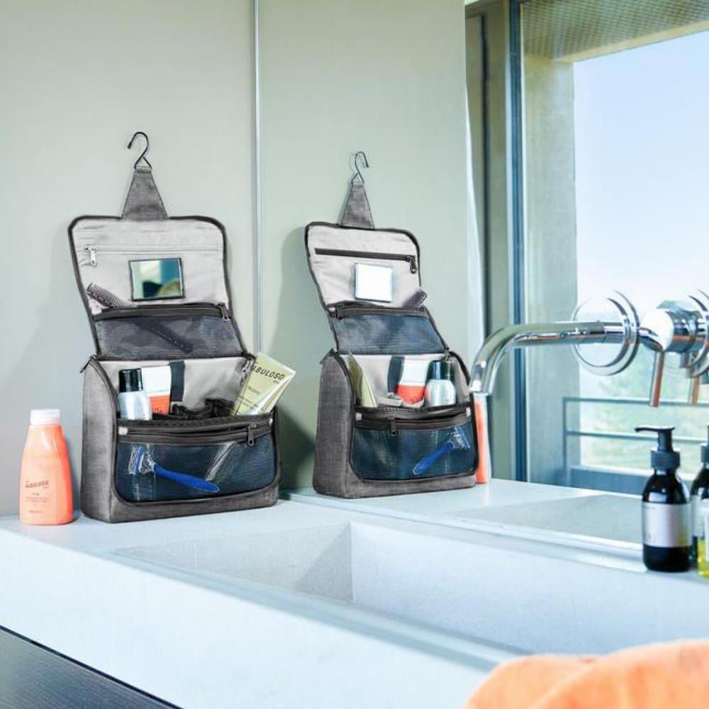 Velká cestovní kosmetická taška Reisenthel Toiletbag XL Twist sage WO5048 - náhled 5