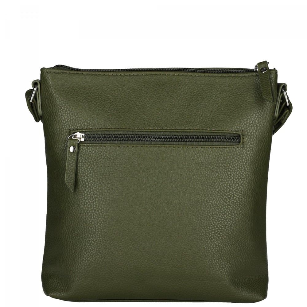 Dámská crossbody kabelka Enrico Benetti Sarah 66715-029 olivově zelená - náhled 4