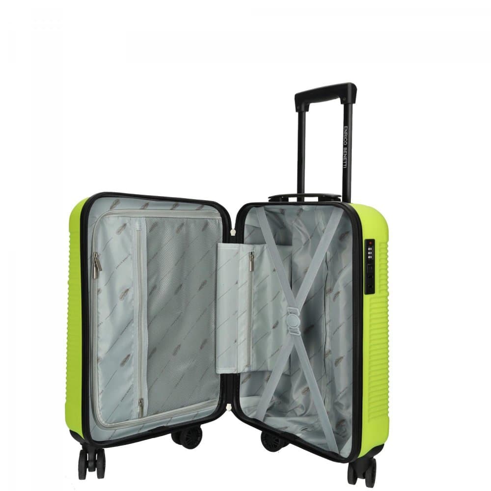 Kufr do letadla 55 cm Enrico Benetti Louisville S 39040-50-032  lime green - náhled 5