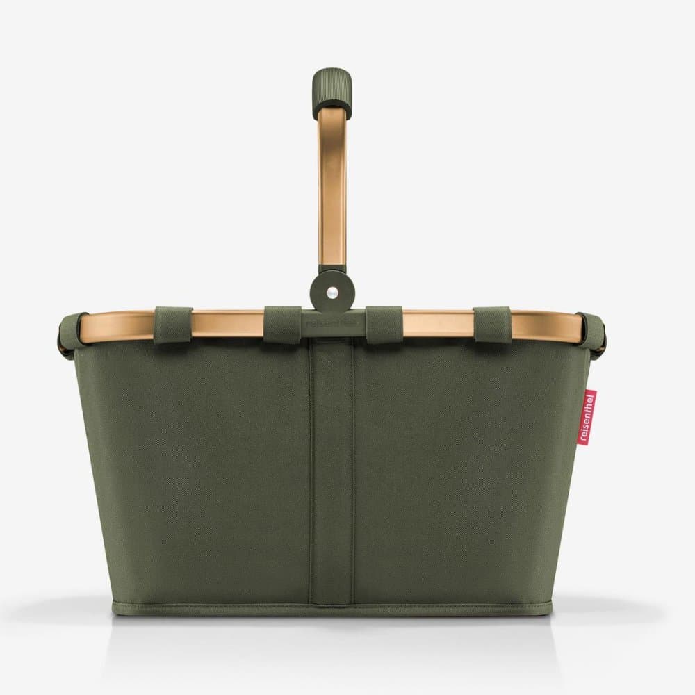 Reisenthel Carrybag Urban Forest Gold – moderní nákupní košík zelený BK5054 - náhled 3