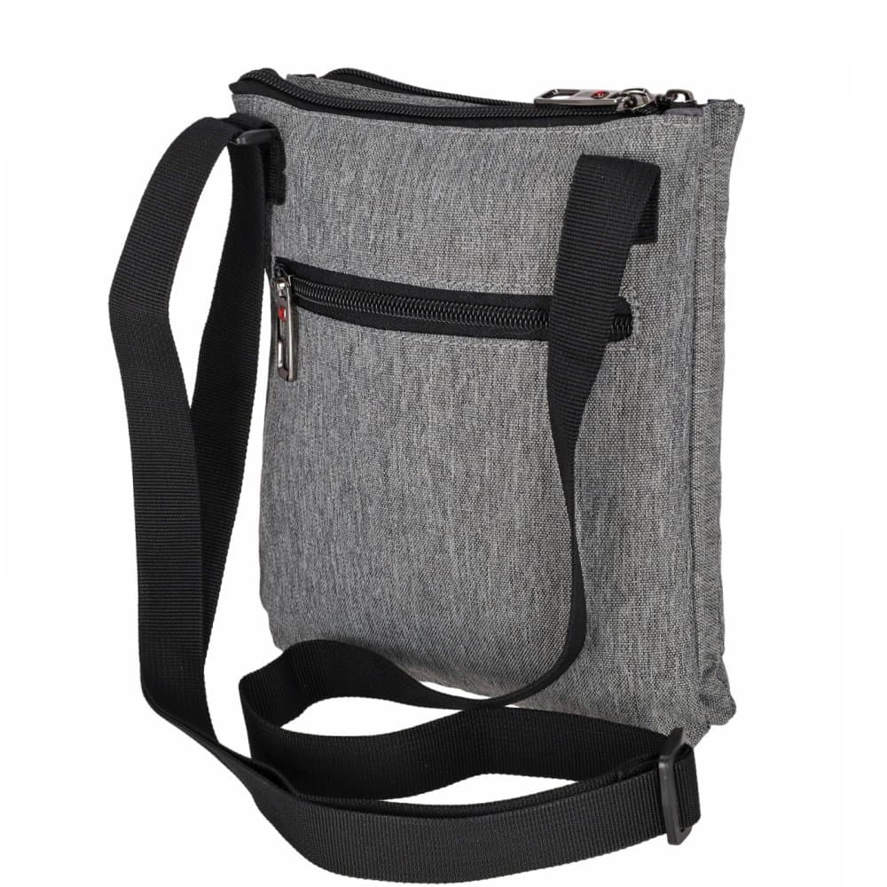 Travel N Meet malá crossbody taštička ME-027 šedá - náhled 2