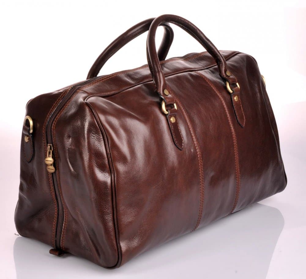 Giglio leather Pánská kožená cestovní taška 0788 tmavě hnědá - náhled 5