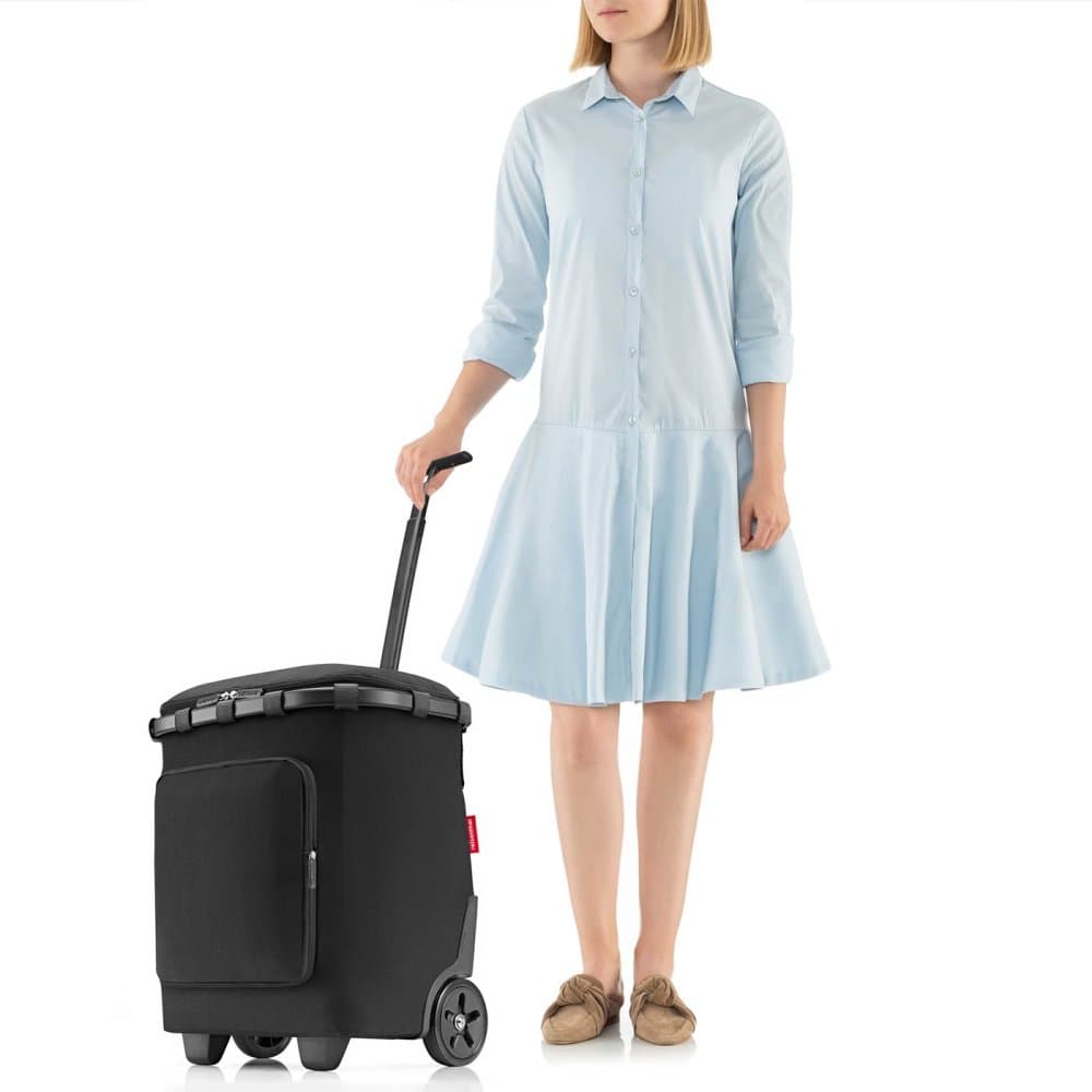 Nákupní košík na kolečkách Carrycruiser plus frame black/black OF7040 - náhled 2