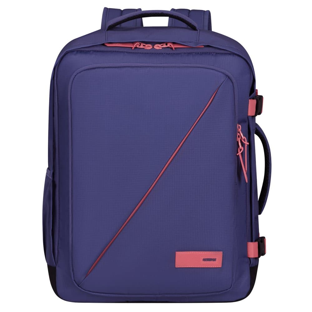 UNDERSEATER EASYJET ( 45 x 36 x 20 cm) American Tourister TAKE2CABIN Batoh M Dusty Purple/Sunset Coral 38 L 149175-A649  kabinový batoh 45 x 36 x 20 cm