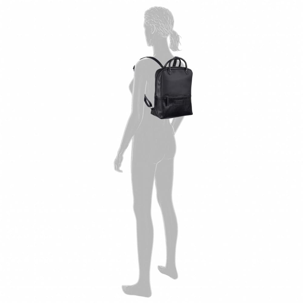 Elegantní dámský batoh Tom Tailor Gia Backpack L černý 10890 - náhled 4