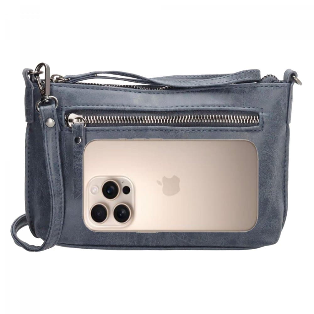 Malá crossbody kabelka Enrico Benetti Zoë 66907-002 tmavě modrá - náhled 5