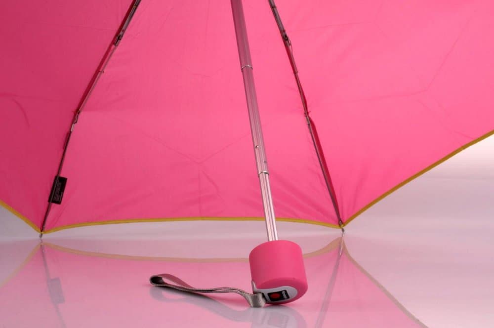 Luxusní skládací mini deštník Knirps piccolo pink 868276 - náhled 4