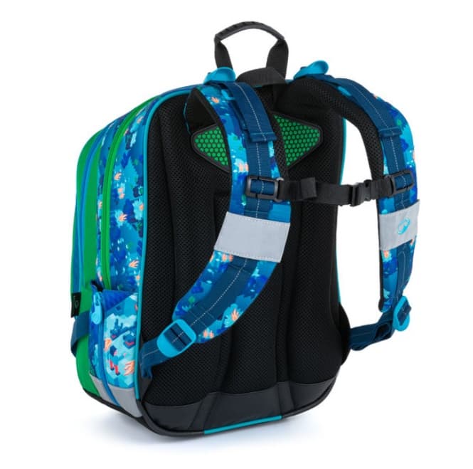 Bagmaster Školní batoh pro prvňáčky motiv MINECRAFT ALFA 21 B - náhled 2