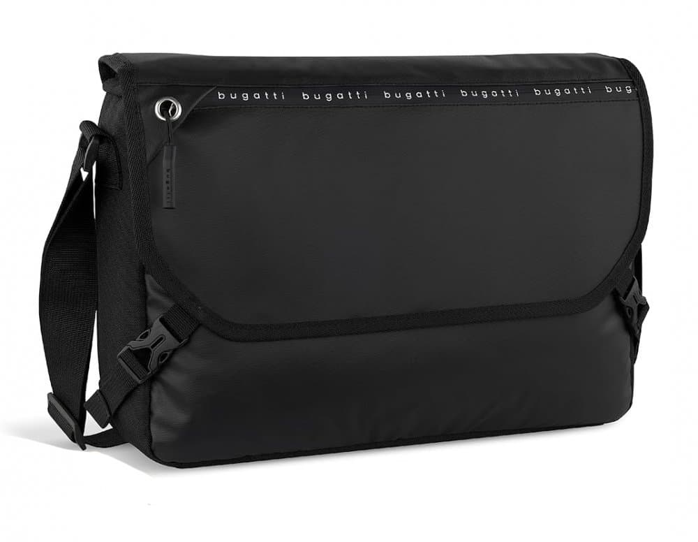 Pánská taška na notebook 15"  Bugatti Blanc DeLight Messenger černý 49450901 - náhled 2