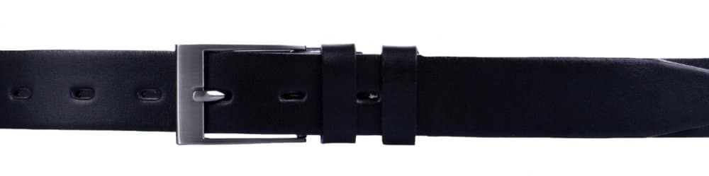 Penny Belts Pánský kožený pásek 30-100-60 černý 100 cm - náhled 2