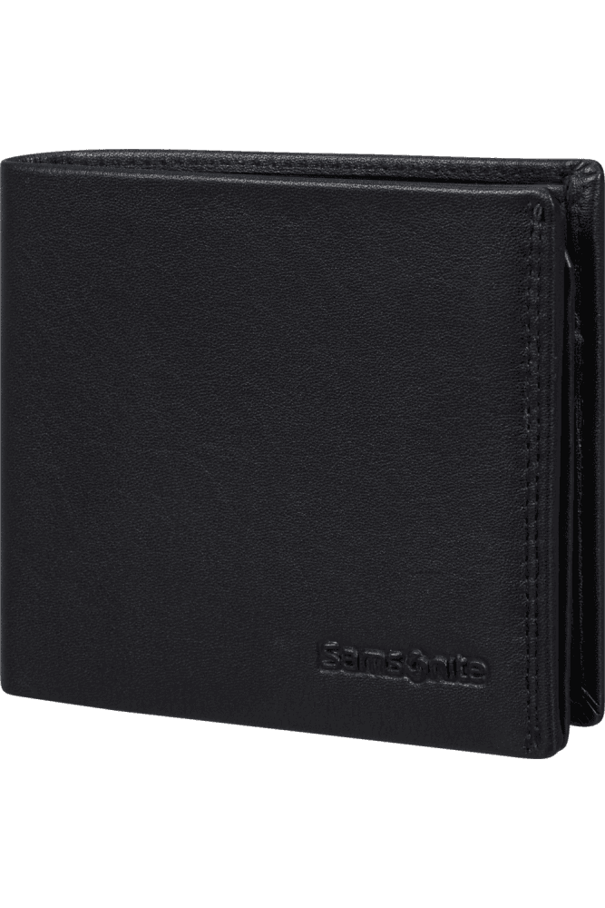 Samsonite ATTACK 2 SLG kožená peněženka bez kapsy na drobné černá  144453-1041 - náhled 1