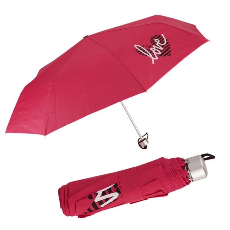 Doppler Mini Light Cool Kids Love - dětský skládací deštník 722165KN02 červený - náhled 2