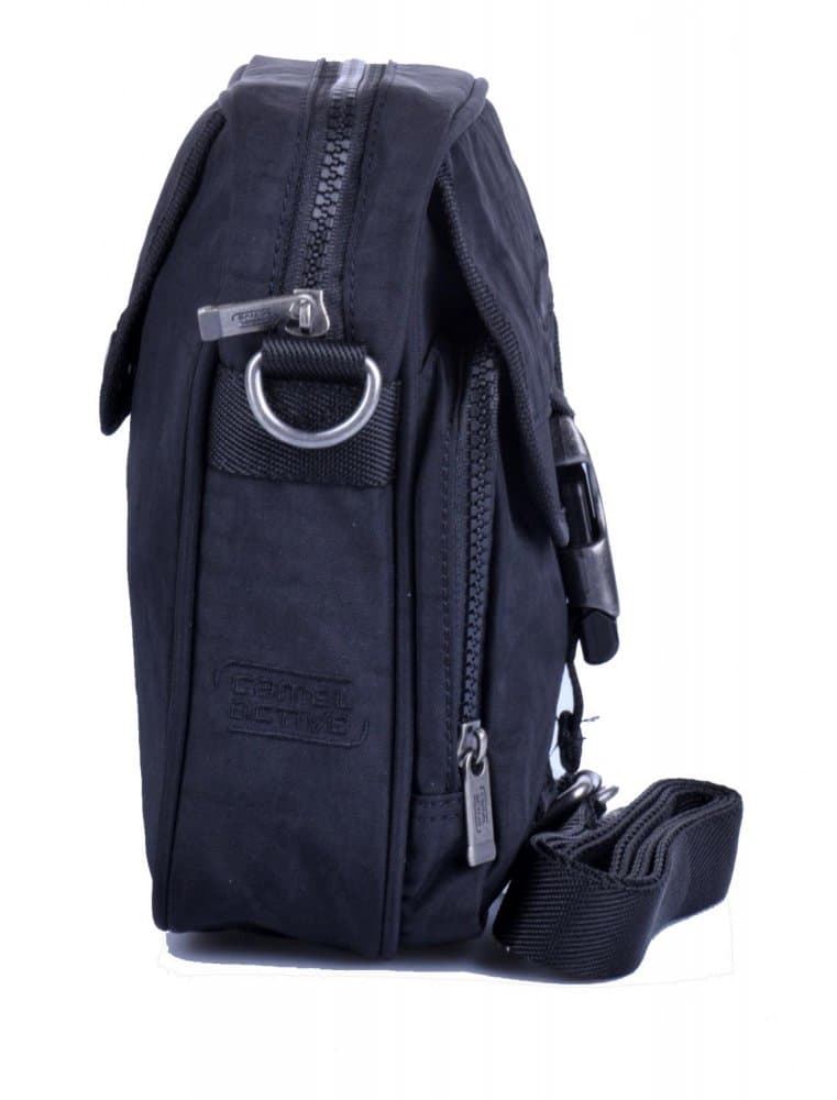 Pánská crossbody taštička přes rameno Camel Active B00-913-60 černá - náhled 5
