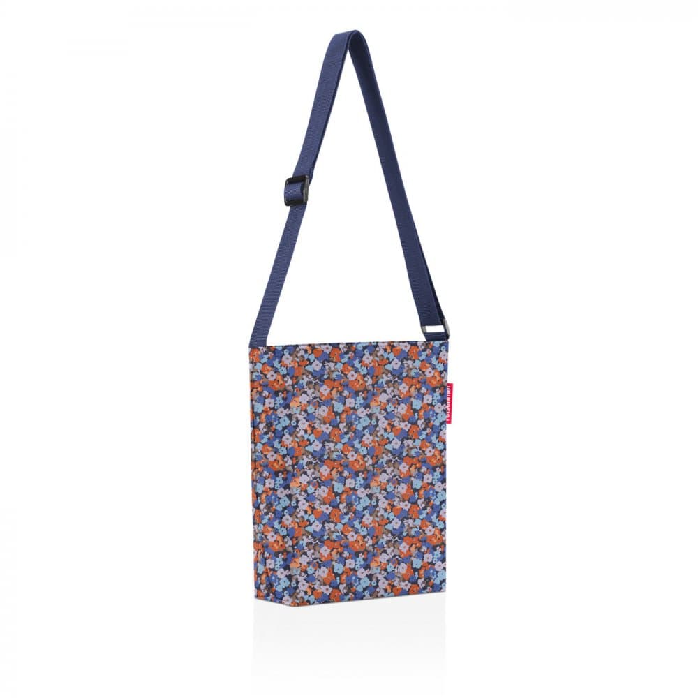 Kabelka s květinovým vzorem modrá Shoulderbag S viola blue HY4091 - náhled 3