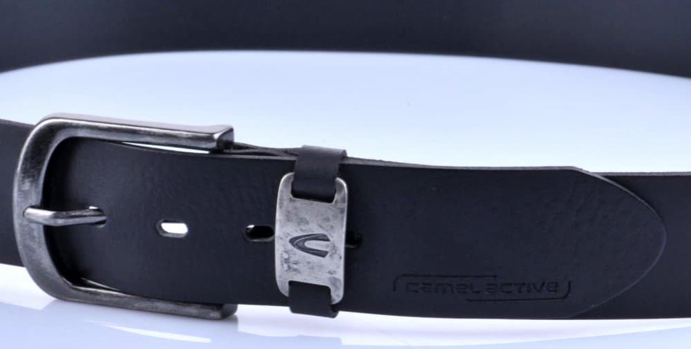Camel Active kožený pánský pásek 106-115-60 černý velikost 110/115 cm 110/115 cm - náhled 2