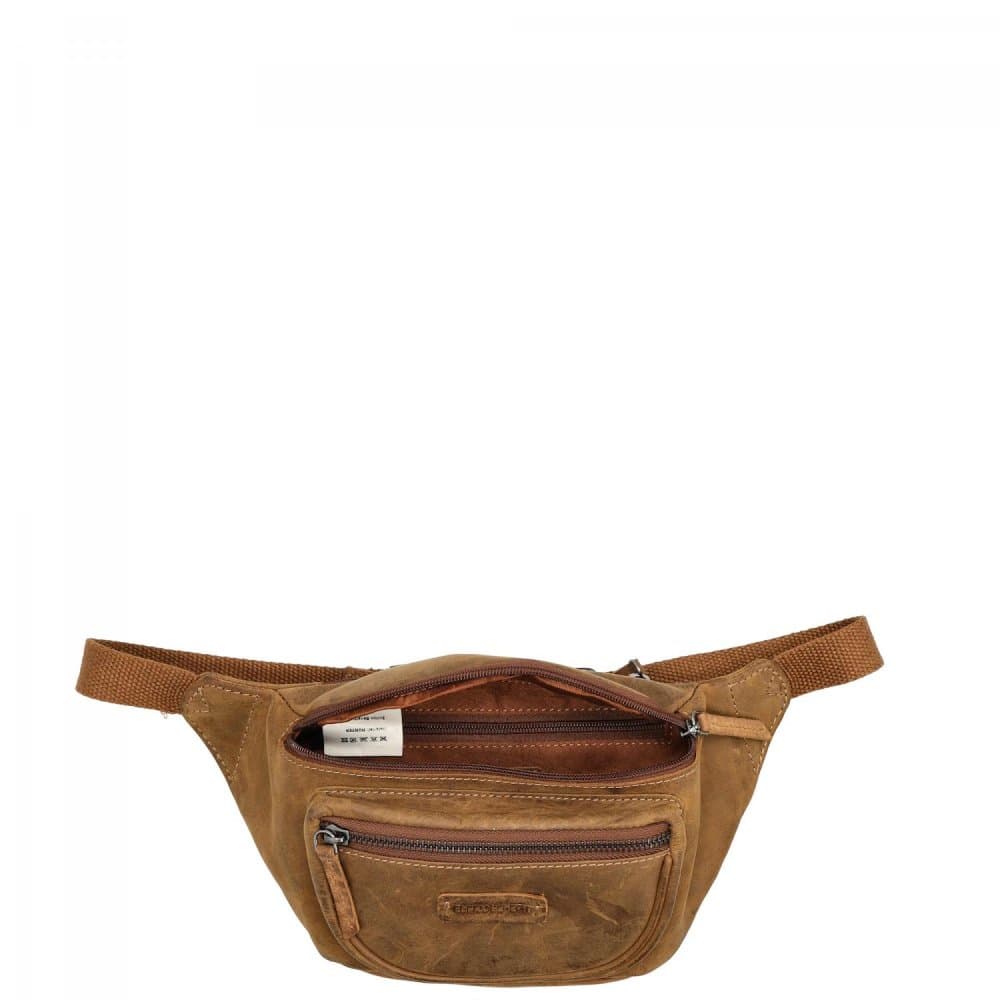 Kožená ledvinka Enrico Benetti Genua 89025-010 camel - náhled 4