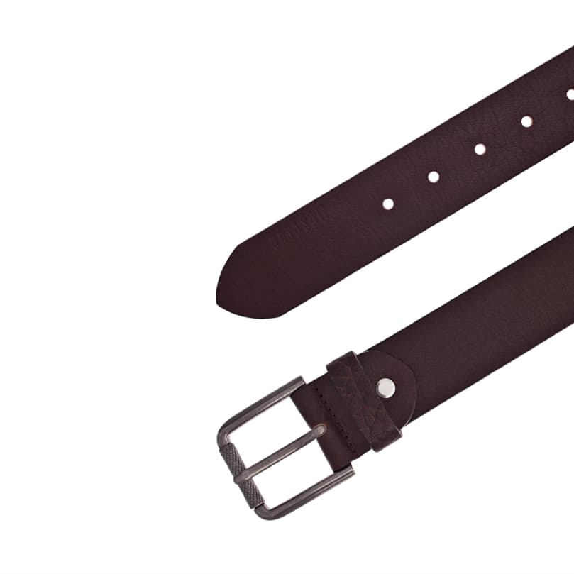 Kožený pásek MUSTANG MG2053R27-0690 tmavě hnědý 100 cm - náhled 2