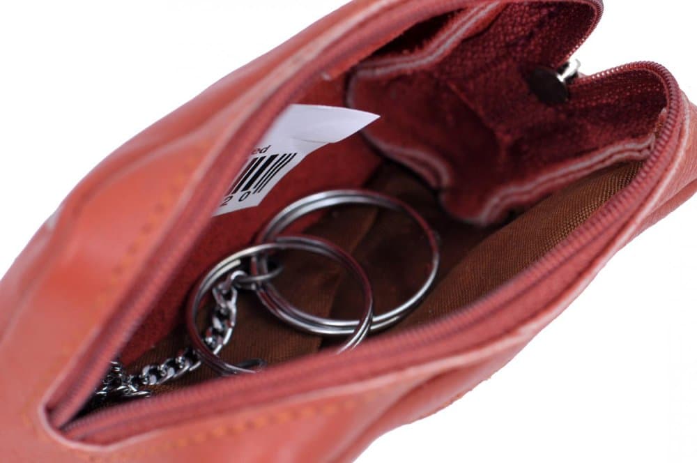 New Bags Leather kožená klíčenka SL-604 hnědá - náhled 4