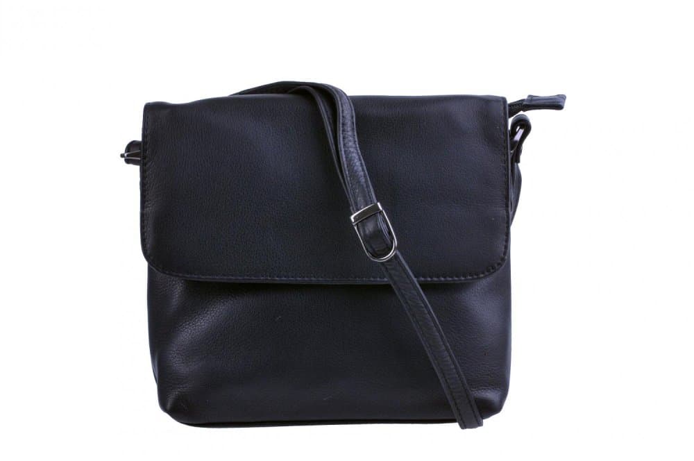 New bags leather malá kabelka přes rameno LB-204 černá - náhled 3