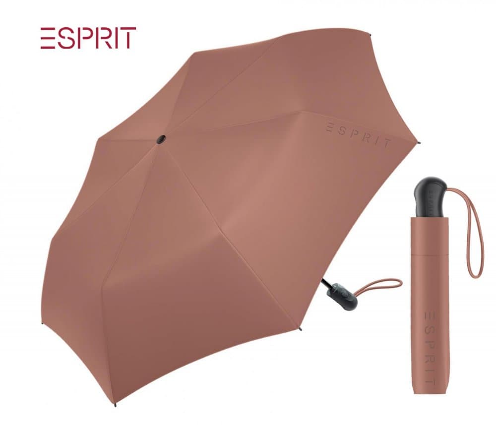 Dámský skládací automatický deštník Esprit Easymatic Light chutney 57628 hnědý - náhled 2