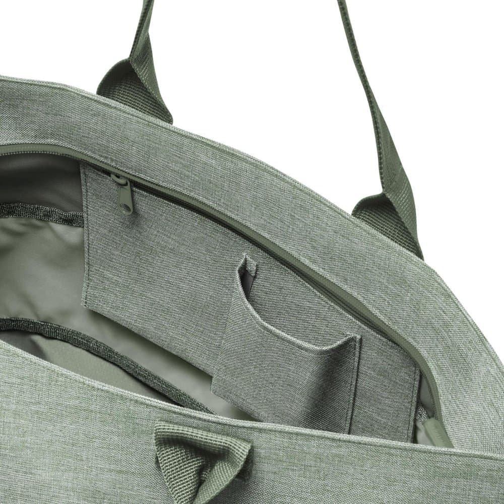 Elegantní nákupní taška na zip Reisenthel shopper e1 twist sage RJ5048 - náhled 4
