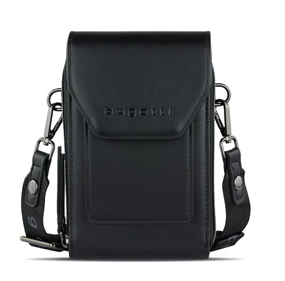 Bugatti Almata Mobile Purse Bag – elegantní dámská crossbody taška na smartphone 49665301 černá - náhled 2