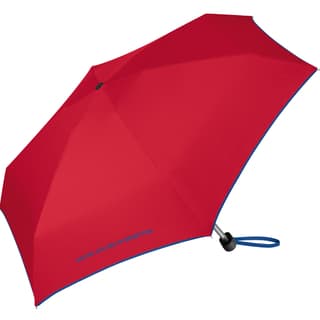 Deštník skládací Benetton Ultra Mini flat red 56403 červený - náhled 3