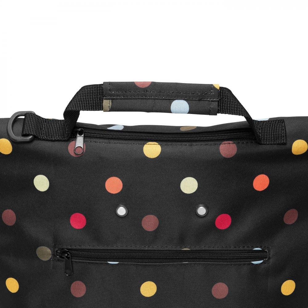 Moderní nákupní taška na kolečkách TROLLEY M dots NT7009 - náhled 3