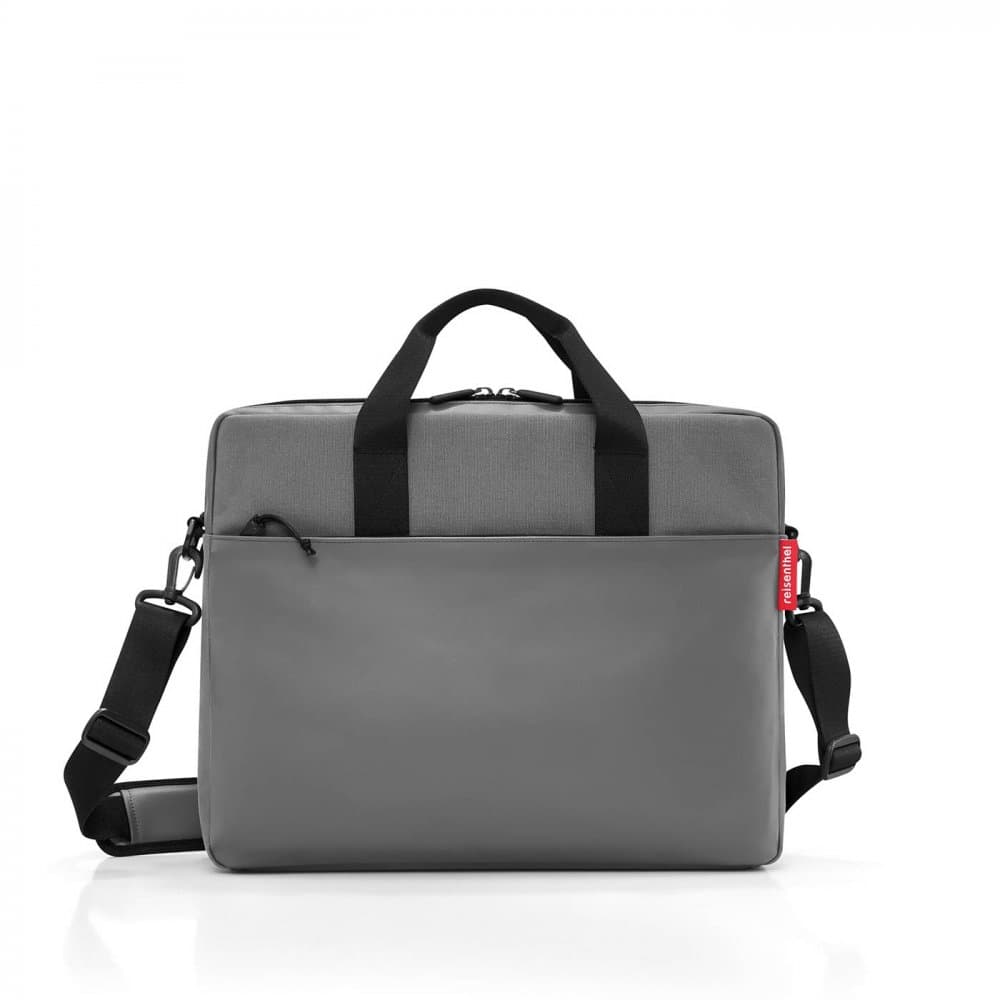 Reisenthel Workbag canvas grey - pracovní taška na notebook 15" šedá US7050 - náhled 3